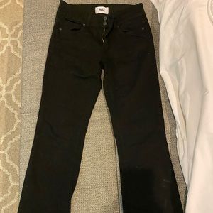 Paige black flare jeans